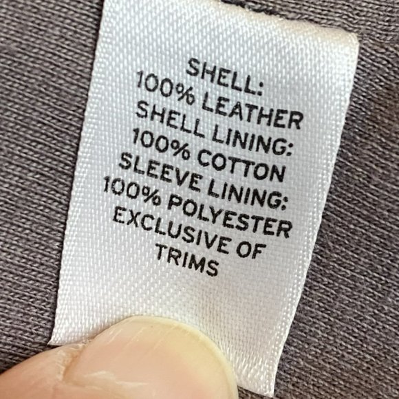 Women’s Hinge Leather Crop Jacket size M - Picture 11 of 14